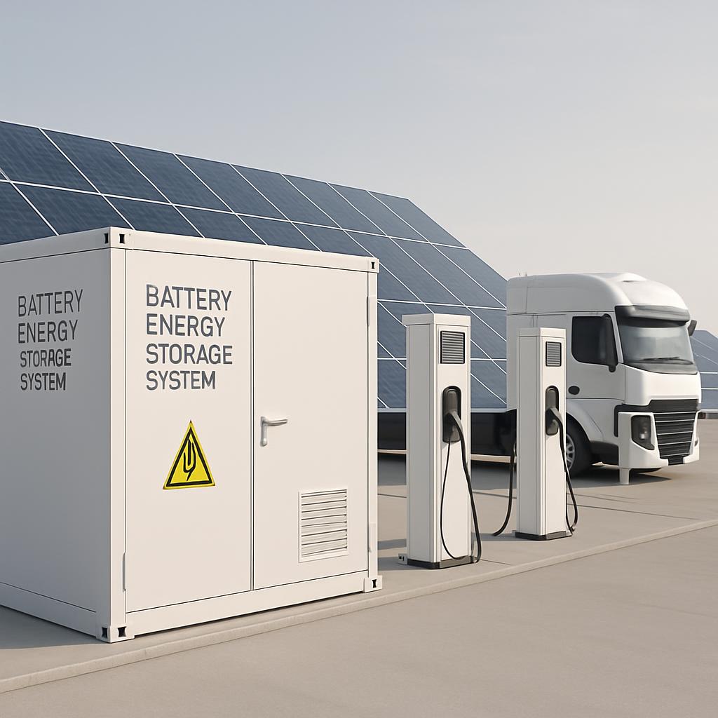 A battery energy storage system or BESS is a set of battery storage units that are designed to store electrical energy and...